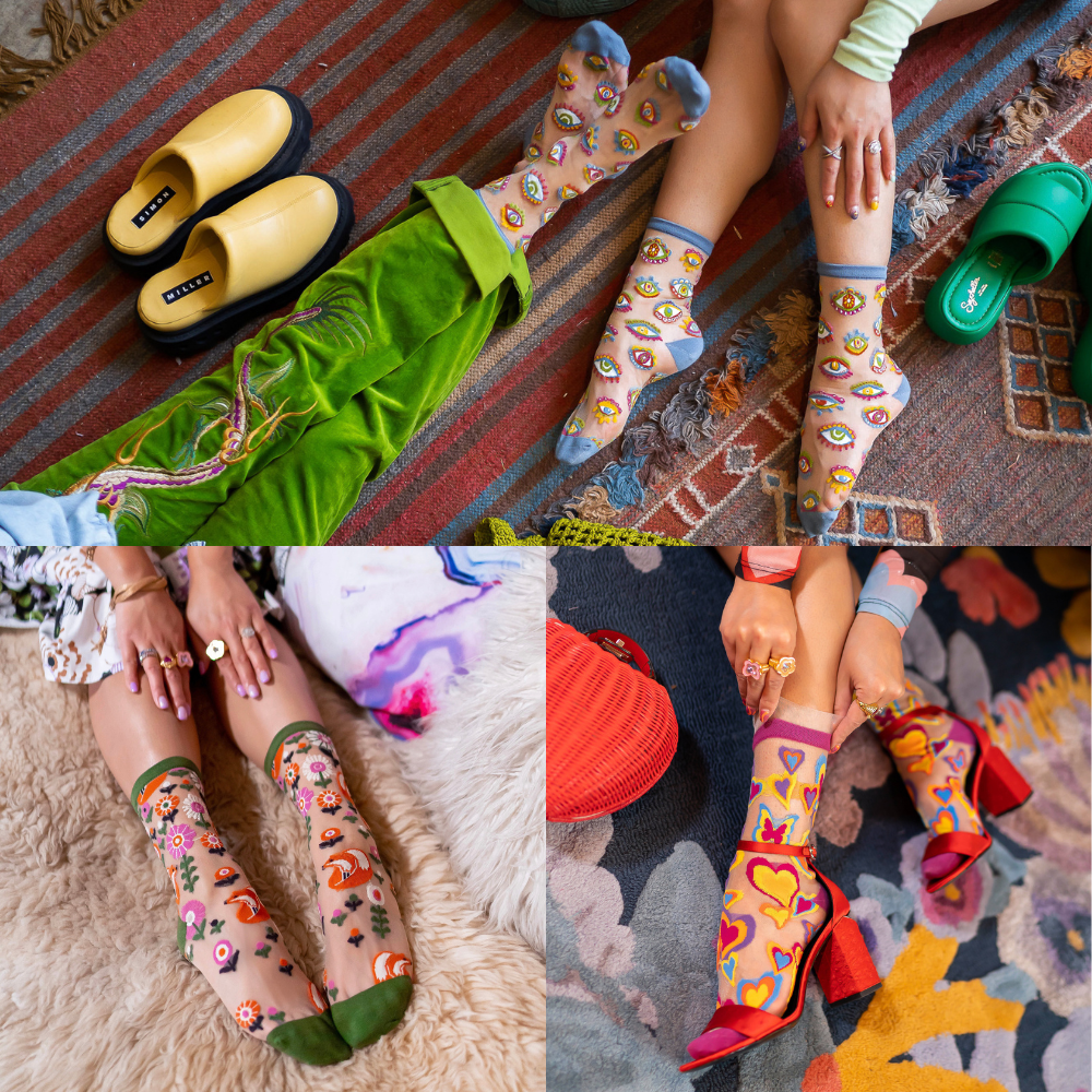 Sock candy sheer socks for women cute transparent socks